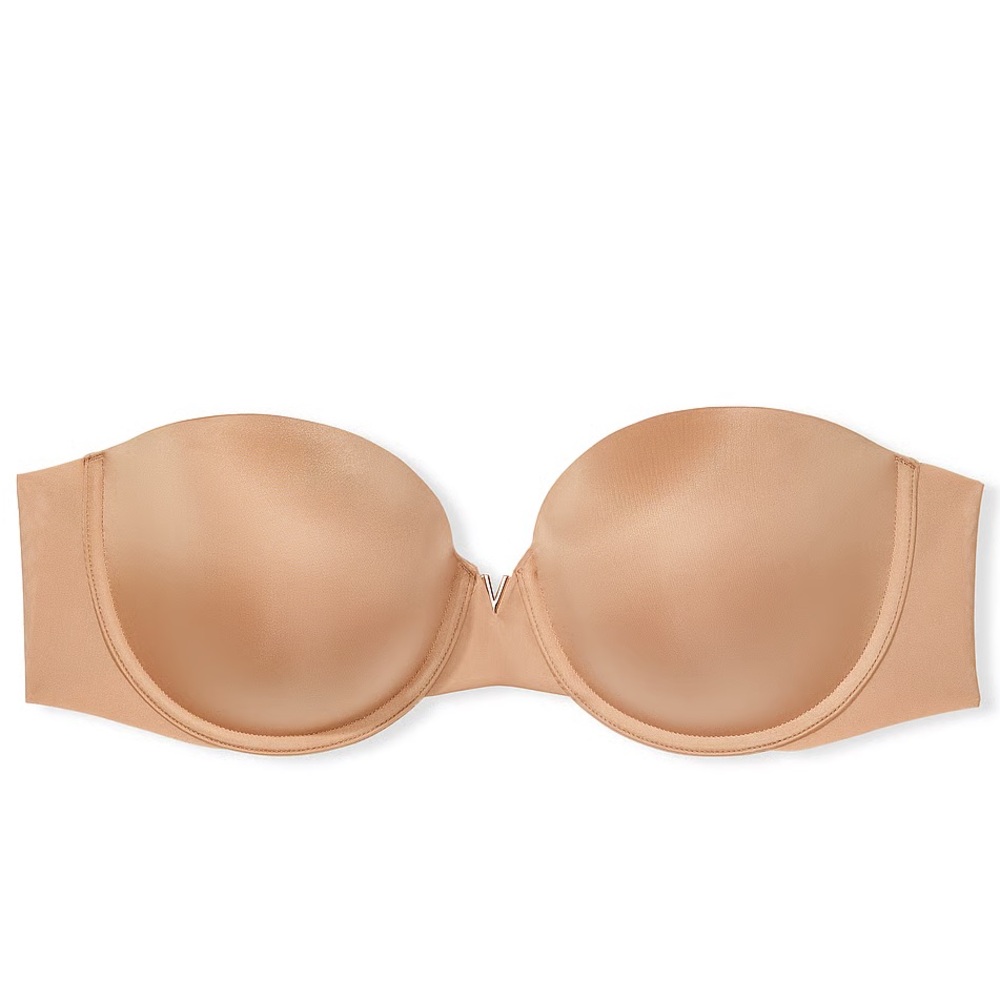 Victoria’s Secret Bare Illusions Smooth Uplift Strapless Bra 34DD 34E